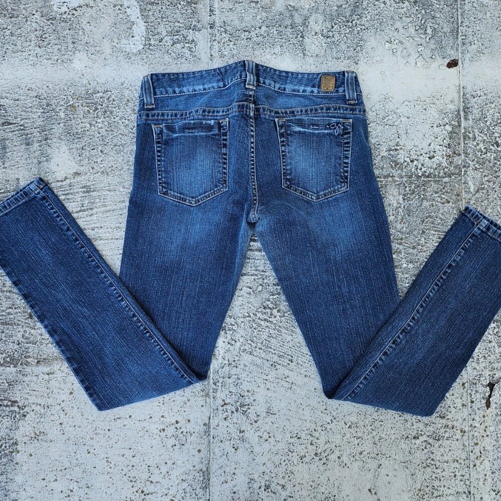 Guess Jeans Women Denim Jeans Blue Cotton Slim Fit Jean Size 30 - Picture 3 of 13